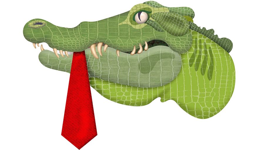 The Swamp is Winning Illustration by Greg Groesch/The Washington Times