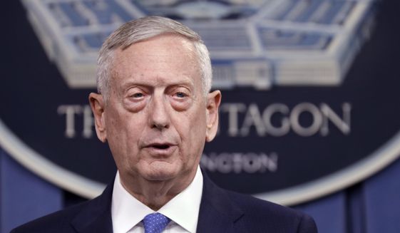 Defense Secretary James Mattis&#39; authority to set U.S. troop levels for Afghanistan and the fight against Islamic State could ease the bitter bureaucratic battles that divided the Obama White House and the Pentagon over war strategy. (Associated Press/File)