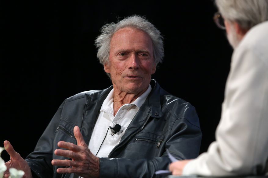 Director Clint Eastwood attends a masterclass at the 70th international film festival, Cannes, southern France, Sunday, May 21, 2017. (AP Photo/Thibault Camus)