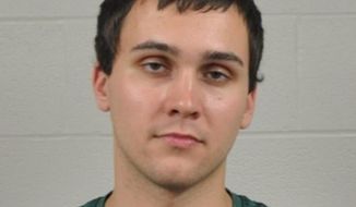 This photo released by the University of Maryland Police Department shows Sean Urbanski.  Urbanski was charged Sunday, May 21, 2017,  with fatally stabbing a visiting student on campus in what police have described as an unprovoked attack that rattled the school over graduation weekend. Urbanski of Severna Park, M.D.,  faces charges of first- and second-degree murder as well as first-degree assault for the alleged attack that took place early Saturday, May, 20, 2017, police said. (University of Maryland Police Department via AP)