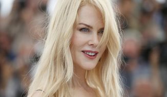 Actress Nicole Kidman poses for photographers during the photo call for the film The Killing Of A Sacred Deer at the 70th international film festival, Cannes, southern France, Monday, May 22, 2017. (AP Photo/Alastair Grant)