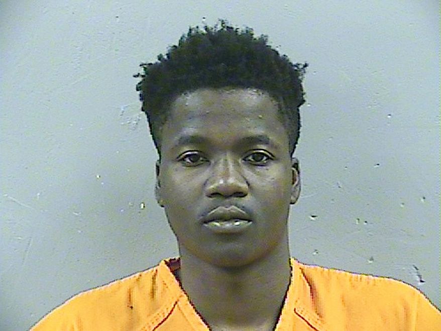 FILE - This Thursday, May 18, 2017, file photo provided by the Madison County Detention Center shows D'Allen Washington. Washington is one of three Mississippi teenagers charged with capital murder in the shooting death of 6-year-old Kingston Frazier expected to make an initial court appearance Monday, May 22, 2017. Authorities said Frazier was found dead in his mother's car Thursday, hours after the vehicle was stolen from outside a Jackson supermarket with the child inside. (Madison County Sheriff's Office via AP, File)