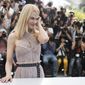 Actress Nicole Kidman poses for photographers during the photo call for the film The Beguiled at the 70th international film festival, Cannes, southern France, Wednesday, May 24, 2017. (Photo by Arthur Mola/Invision/AP)