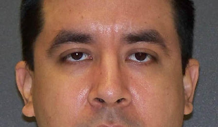 This undated photo provided by the Texas Department of Criminal Justice shows inmate Rosendo Rodriguez. Rodriguez, on Texas death row for the 2005 slaying of a pregnant Lubbock woman whose body was stuffed inside a piece of luggage found at the Lubbock city landfill, has lost a federal court appeal. The 5th U.S. Circuit Court of Appeals ruling ruling late Wednesday, May 24, 2017, moves Rodriguez, 37, one step closer to lethal injection for the fatal beating and choking of 29-year-old Summer Baldwin. (Texas Department of Criminal Justice via AP)