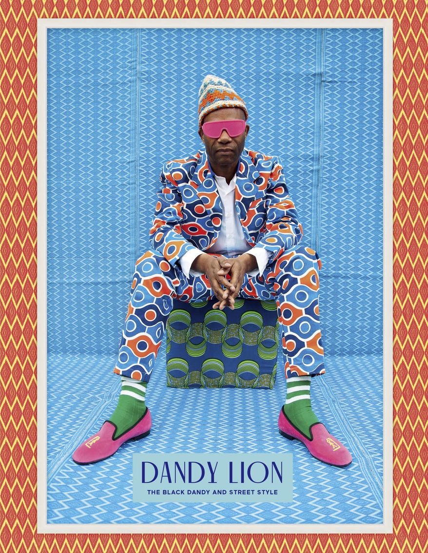 This cover image released by Aperture shows, "Dandy Lion: The Black Dandy and Street Style," written by Shantrelle P. Lewis. (Aperture via AP)