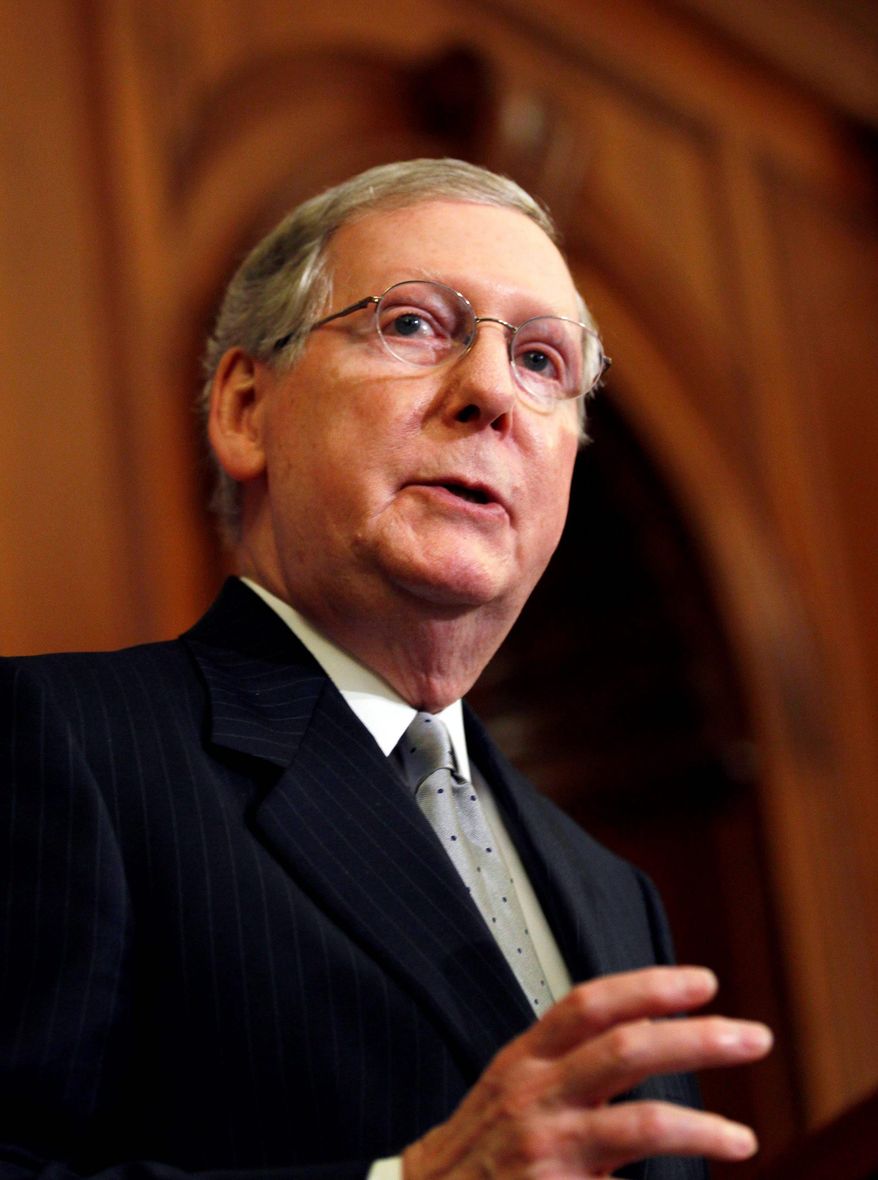 Sen. Mitch McConnell. (Associated Press) ** FILE **