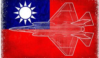 Selling F-35s to Taiwan Illustration by Greg Groesch/The Washington Times