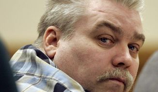 FILE - In this March 13, 2007 file photo, Steven Avery listens to testimony in the courtroom at the Calumet County Courthouse in Chilton, Wis. A lawyer is asking for a new trial for Avery, a Wisconsin man convicted in a case profiled in the &amp;quot;Making a Murderer&amp;quot; Netflix series. Attorney Kathleen Zellner filed a document Wednesday, June 7, 2017, claiming Avery&#39;s conviction was based on planted evidence and false testimony. (AP Photo/Morry Gash, Pool, File)