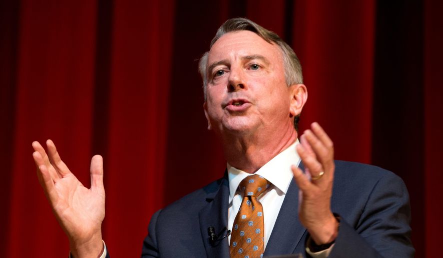 Ed Gillespie is the Republican front-runner in the race for Virginia&#39;s governor. His opponents are attacking his record. (Associated Press) ** FILE **