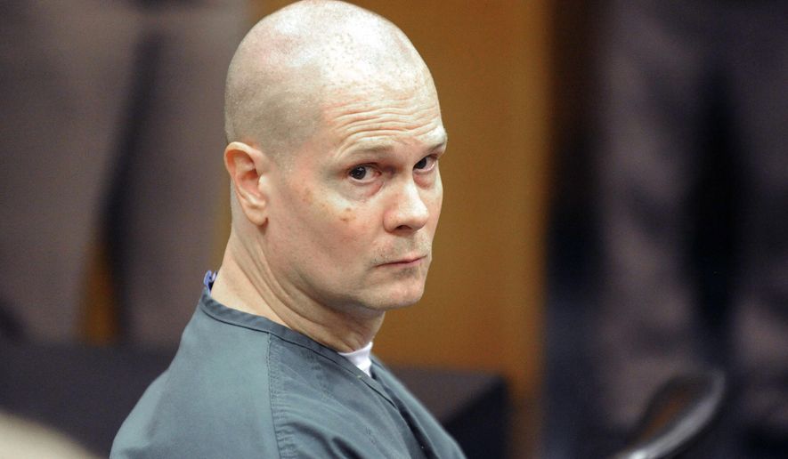 FILE - In a Sept. 4, 2015 file photo, Rick Wershe Jr., sits in a courtroom at Frank Murphy Hall of Justice in Detroit. The Detroit-area drug dealer will speak to members of the Michigan parole board after 29 years in prison for crimes when he was a teen. Wershe is appearing at a public hearing Thursday, June 8, 2017, at a prison in Jackson. The 47-year-old, known as "White Boy Rick," is serving a life sentence with occasional opportunities for parole. (David Coates /Detroit News via AP)