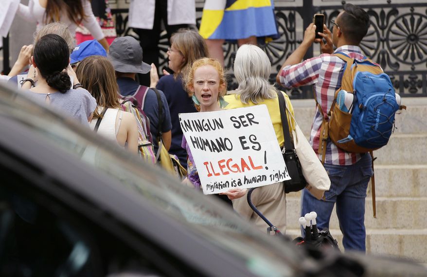 "Sanctuary" status was a hot topic this summer in Massachusetts, where the Supreme Judicial Court ruled that state and local authorities could no longer legally hold immigrants for pickup by U.S. Immigration and Customs Enforcement. (Associated Press/File)