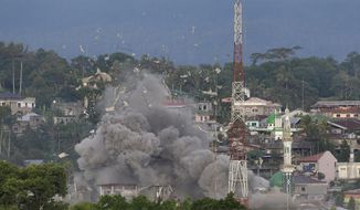 Islamic State claimed over the weekend that its Philippine affiliate, known as the Maute group, killed 50 troops as government forces launched a massive offensive to drive militants out of Marawi. (Associated Press/File)