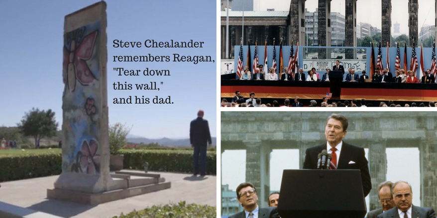Steve Chealander, a Military Aide to President Ronald Reagan, shares his remembrances of the historic &quot;Tear down this wall&quot; day--June 12, 1987.