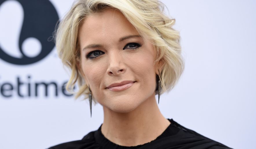 In this Dec. 7, 2016, file photo Megyn Kelly poses at The Hollywood Reporter&#39;s 25th Annual Women in Entertainment Breakfast in Los Angeles. Kelly defended her decision to feature &amp;quot;InfoWars&amp;quot; host Alex Jones on her NBC newsmagazine despite taking heat Monday from families of Sandy Hook shooting victims and others, saying it&#39;s her job to &amp;quot;shine a light&amp;quot; on newsmakers. Critics argue that NBC&#39;s platform legitimizes the views of a man who, among other conspiracy theories, has suggested that the killing of 26 people at the Sandy Hook Elementary School in Newtown, Connecticut, in 2012 was a hoax. (Photo by Chris Pizzello/Invision/AP, File)