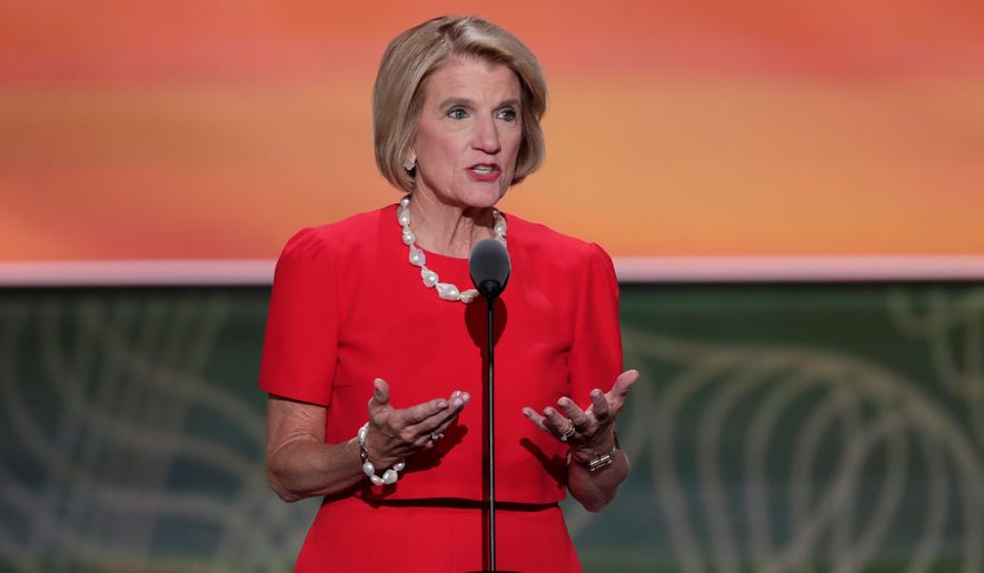Republican Shelley Moore Capito is looking for a $45 billion commitment to ensure treatment for opioid addicts in her hard-hit state of West Virginia. (Associated Press)