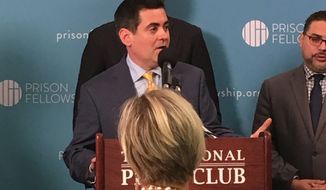 Dr. Russell Moore, President of the Ethics and Religious Liberty Commission, says evangelical Christians must lead on criminal justice reform. (Sarah Nelson / The Washington Times)