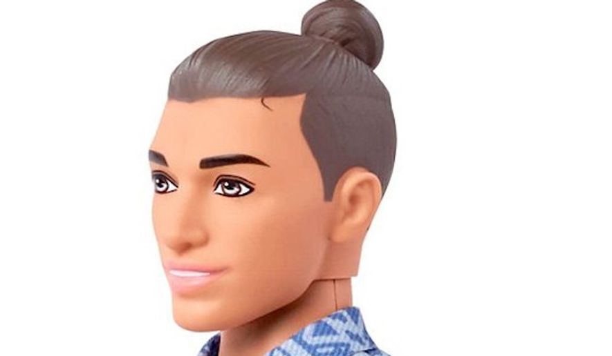 Ken gets a man bun: Barbie announced its &quot;Next Gen Ken&quot; lineup Tuesday, revealing 15 new &quot;diverse&quot; Ken dolls with different body types, skin tones, and hairstyles. (barbie.mattel.com)
