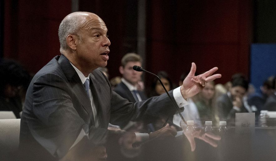 Former Homeland Security Secretary Jeh Johnson provided new details Wednesday about an unprecedented series of Kremlin-sponsored cyberattacks in a hearing of the House Permanent Select Committee on Intelligence. He warned lawmakers that such attacks &quot;are going to get worse before they get better.&quot; (Associated Press)