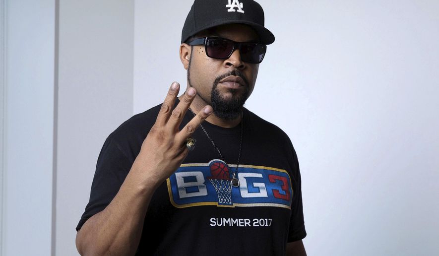 In this June 20, 2017 photo, rapper and actor Ice Cube poses for a portrait in New York to promote the 25th anniversary re-release of his 1991 solo album, “Death Certificate.&amp;quot; (Photo by Amy Sussman/Invision/AP)