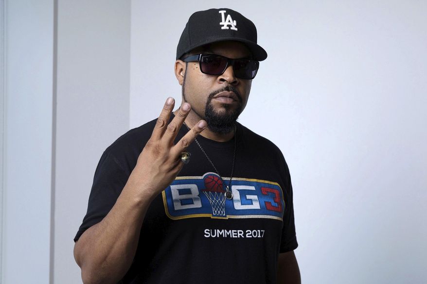 In this June 20, 2017 photo, rapper and actor Ice Cube poses for a portrait in New York to promote the 25th anniversary re-release of his 1991 solo album, “Death Certificate.&amp;quot; (Photo by Amy Sussman/Invision/AP)