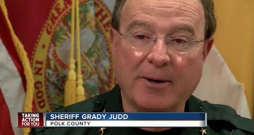 Polk County Sheriff Grady Judd has warned citizens to avoid being a "sitting duck" by arming themselves in the wake of mass attacks around the world. (WFTS)