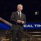 In a photo provided by HBO, Bill Maher speaks during the monologue of HBO&#39;s &quot;Real Time with Bill Maher&quot; on Friday, June 23, 2017, in Los Angeles. (Janet Van Ham/HBO via AP)  **FILE**