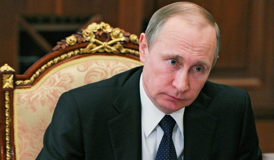 Russian President Vladimir Putin. (Associated Press) ** FILE **