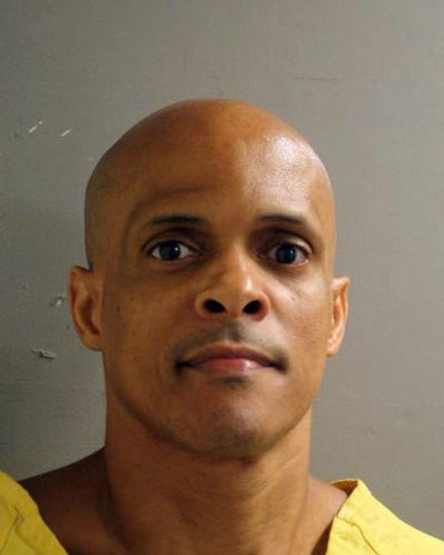 In this June 27, 2017, photo provided by the Harris County District Attorney's Office in Houston, Robert James Campbell is shown. A state judge on Tuesday, June 27,, 2017 reduced Campbell's sentence to life in prison after prosecutors and his attorneys agreed his mental impairment should keep him from being put to death for the abduction and slaying of a Houston bank teller 26 years ago. (Harris County District Attorneys Office via AP)