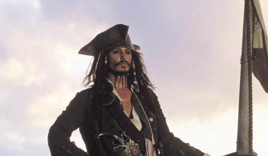 Johnny Depp as Captain Jack Sparrow      Associated Press photo
