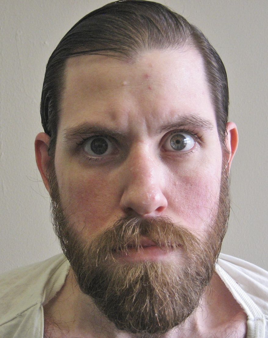 FILE - This undated file photo provided by the Virginia Department of Corrections shows convicted murderer William Morva, at the Greenville Correctional Center in Jarratt, Va. Morva is scheduled to receive a lethal injection Thursday, July 6, 2017, for the killings of a hospital security guard and a sheriff’s deputy in 2006. Morva’s attorneys and mental health advocates are calling on Virginia Gov. Terry McAuliffe to spare his life. (Virginia Department of Corrections via AP, File)