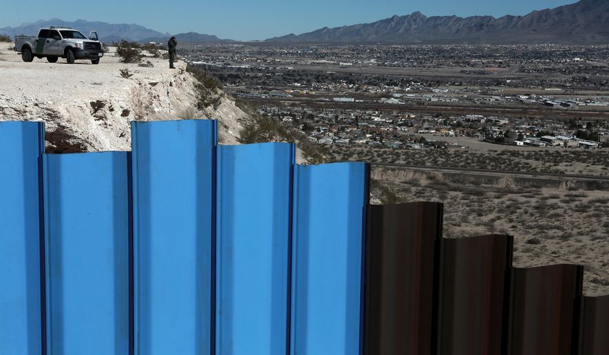 President Trump wants $1.6 billion to build 60 miles of new barriers, 500 more Border Patrol agents, 1,000 more agents and officers to handle deportations from the interior of the U.S. and enough money to maintain an average of 44,000 detention beds to hold illegal immigrants. (Associated Press)