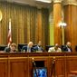 The D.C. Council voted unanimously Tuesday to bar city agencies from providing voting information requested by President Trump&#39;s election integrity commission. The District joins a number of states that have rebuffed the request over privacy concerns. (Emma Ayers / The Washington Times)