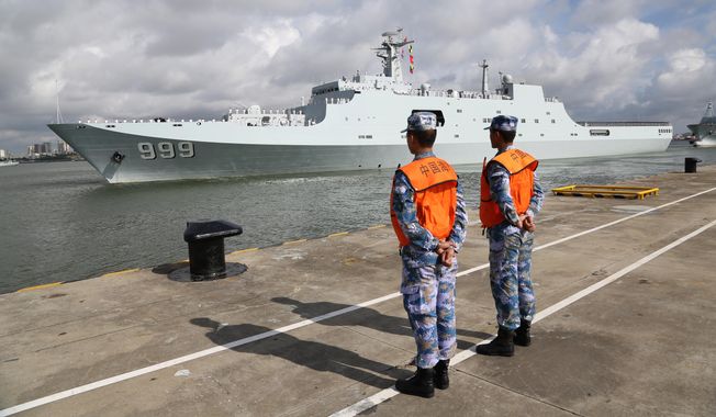 China dispatched members of its People&#x27;s Liberation Army to Djibouti two years ago to man the rising Asian giant&#x27;s first overseas military base, a key part of a wide-ranging expansion of the role of China&#x27;s armed forces. The base&#x27;s proximity to the U.S. military&#x27;s Camp Lemonnier has been a continuing source of tension. (Associated Press/File)