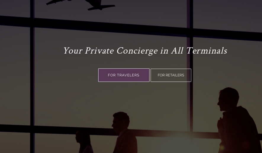 Airport Sherpa website screen capture.