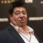 In this file photo taken on Tuesday, Nov. 5, 2013, music publicist Rob Goldstone attends a group picture during the preliminary competition of the 2013 Miss Universe pageant in Moscow, Russia. (Irina Bujor/Kommersant Photo via AP, file)