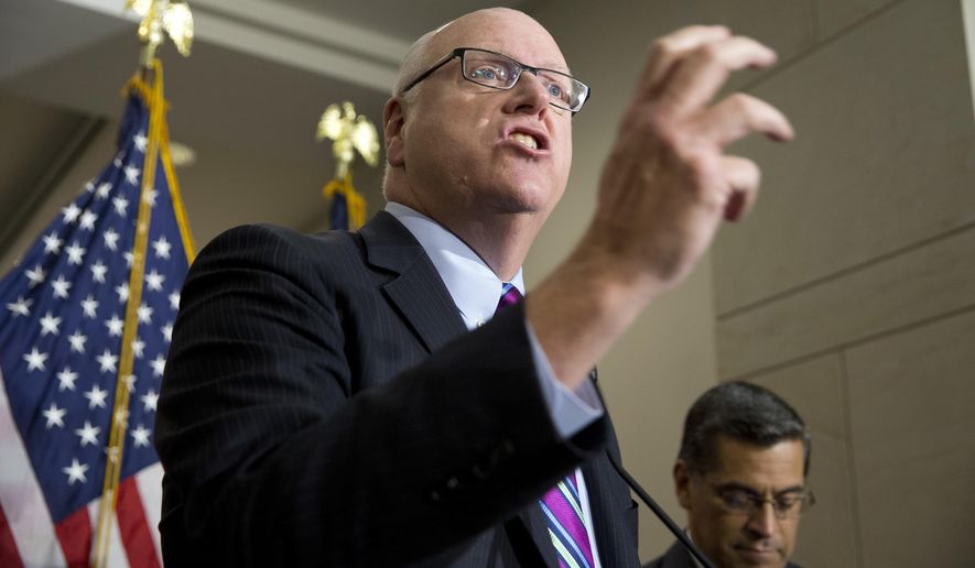 FILE - In this June 22, 2016, file photo, Rep. Joe Crowley, D-N.Y. speaks during a news conference on Capitol Hill in Washington. Republicans are fending off questions about Russia and the Trump campaign, and dealing with an unpopular health care plan. But Democrats have yet to unify behind a clear, core message that will help them take advantage of their opponents&#39; struggles.  (AP Photo/Alex Brandon, File)