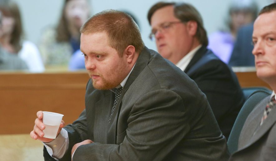 Mikeal Rafayel Sardarov pleaded no contest Monday, July 17, 2017, to second-degree murder in the death of his wife's infant nephew, Liam Fink. Sardarov was watching the child Feb. 28, 2016, when Liam sustained fatal injuries. (Heather Rousseau/The Roanoke Times via AP)