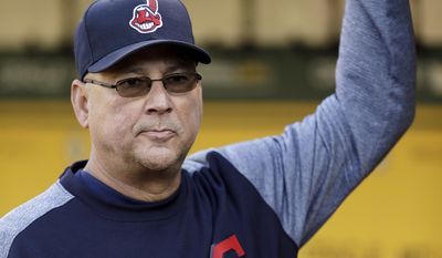 Cleveland Indians manager Terry Francona waits in the dugout prior to the team&#39;s baseball game against the Oakland Athletics on Friday, July 14, 2017, in Oakland, Calif. Francona rejoined his team one week after undergoing a minor procedure for an irregular heartbeat. The 58-year-old Francona was supposed to manage the American League during Tuesday&#39;s All-Star Game but opted out after undergoing a cardiac ablation procedure at the Cleveland Clinic on July 6. (AP Photo/Ben Margot)