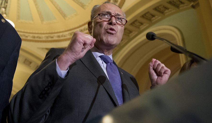 &quot;The focus starts on economic issues. That&#x27;s where the American people are hurting,&quot; said Senate Minority Leader Charles E. Schumer, predicted that Democrats can win back white working-class voters who felt left behind during the Obama years.