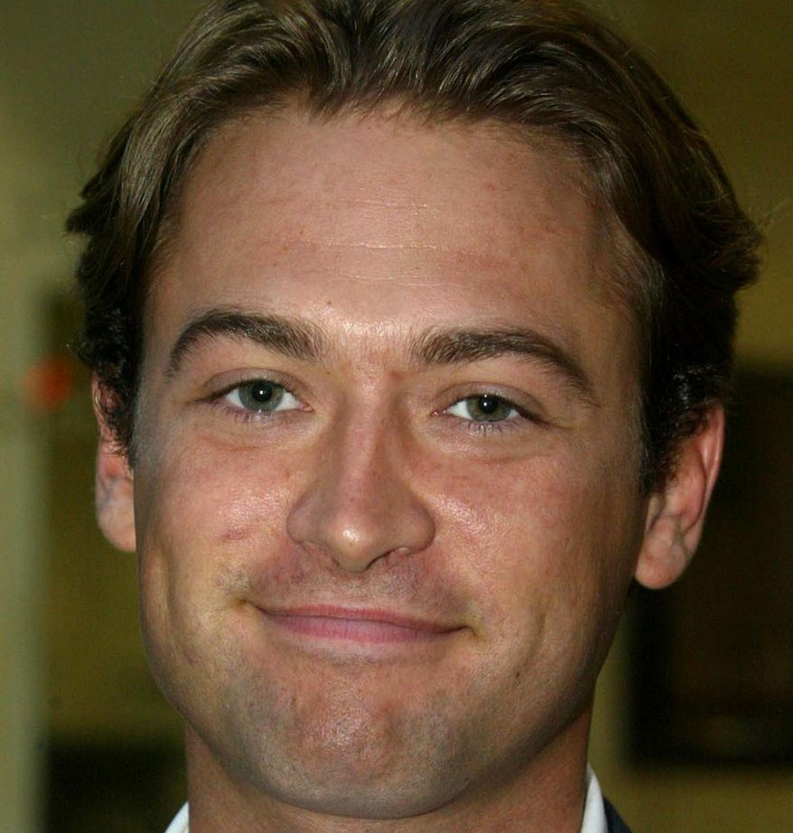 This May 3, 2013 photo shows British actor Paul Nicholls in London. Nicholls, who starred in the EastEnders soap opera, was rescued on July 13, 2017 on Thailand's resort island of Koh Samui after being stranded for three days after he fell down a waterfall and broke his kneecap. (Tim Whitby/PA via AP)