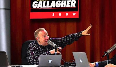 Mike Gallagher is among the 19 talk radio hosts who will broadcast live from the White House on Tuesday, pushing a pro-America theme. (Mike Gallagher)