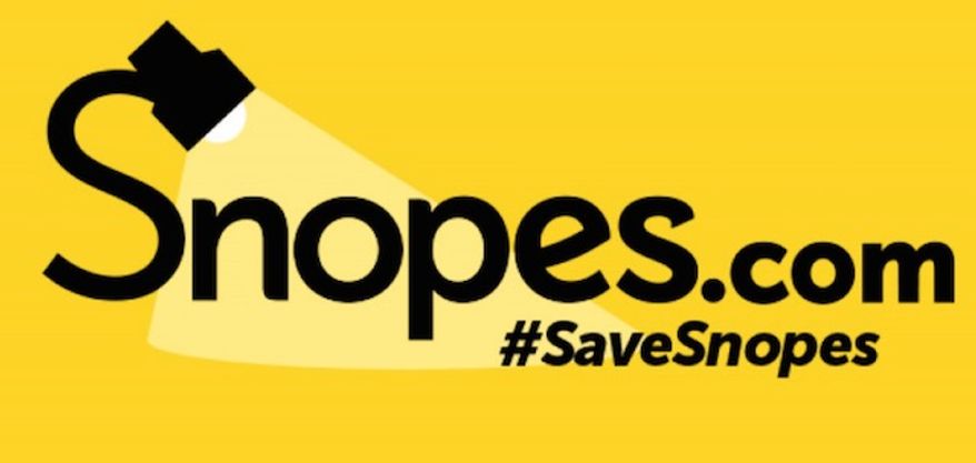 The fact-checking website Snopes.com has created a GoFundMe page. Its owner says $500,000 are needed to help fight an ongoing legal battle. (GoFundMe, Save Snopes)