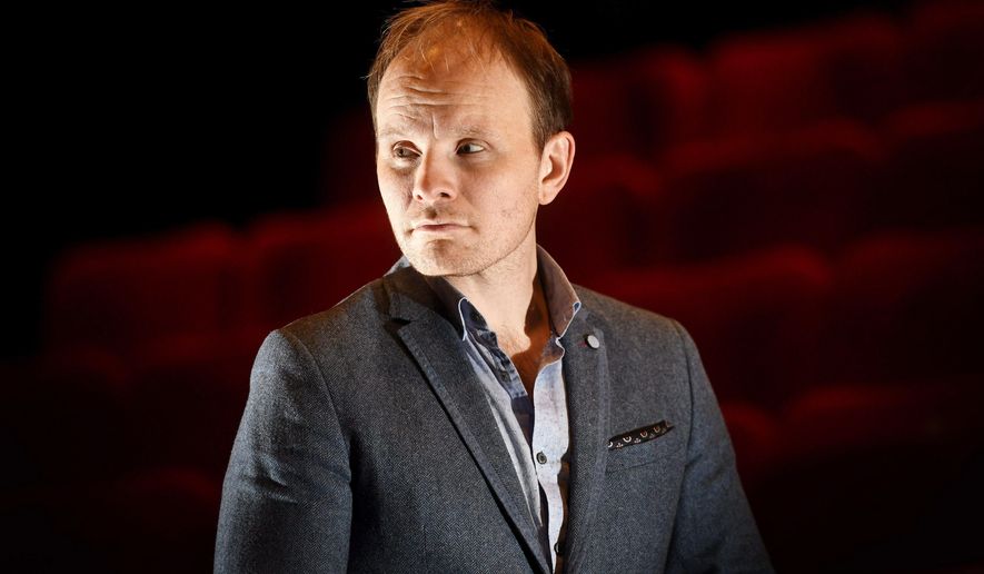 FILE - A Nov 17, 2016 file photo of Finnish movie director Dome Karukoski in Helsinki. Finnish film maker Dome Karukoski’s company says he will direct a Hollywood biopic of J.R.R. Tolkien, the British author of “The Lord of the Rings.” Helsinki Filmi CEO Annika Sucksdorff confirmed Tuesday, July 25, 2017, to the AP that the 40-year-old Karukoski, who has won several film awards, will direct the film about the formative years of Tolkien’s life. (Vesa Moilanen/File, Lehtikuva via AP)