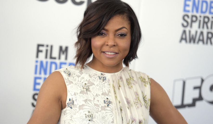 FILE - In this Feb. 25, 2017 file photo, Taraji P. Henson arrives at the Film Independent Spirit Awards in Santa Monica, Calif. Henson will host BET’s 2017 Black Girls Rock Awards honoring “Insecure” creator and star Issa Rae, among others. BET said the Oscar nominee and “Empire” actress will host the Aug. 5 event at the New Jersey Performing Arts Center in Newark. (Photo by Richard Shotwell/Invision/AP, File)