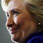 Hillary Clinton will begin promoting her most recent work, &quot;What Happened,&quot; with a book signing Tuesday in New York City, the first stop on a tour that will stretch through the end of the year. (Associated Press/File)