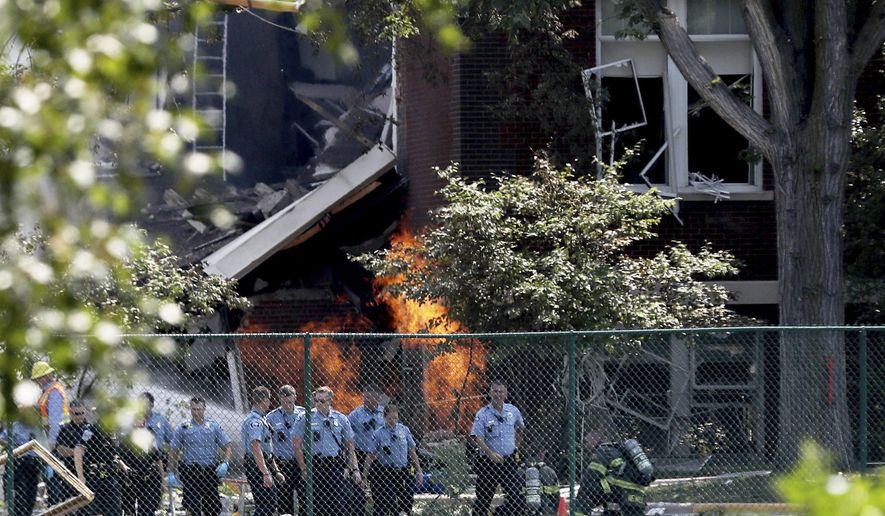 Cleanup Begins After 2 Killed In Blast At Minnesota School