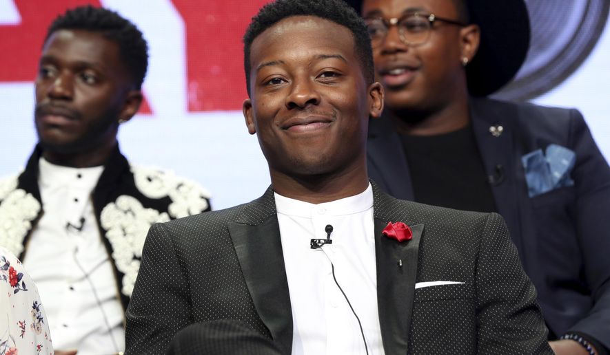 Brandon Micheal Hall participates in the "The Mayor" panel during the Disney ABC Television Critics Association Summer Press Tour at the Beverly Hilton on Sunday, Aug. 6, 2017, in Beverly Hills, Calif. (Photo by Willy Sanjuan/Invision/AP)