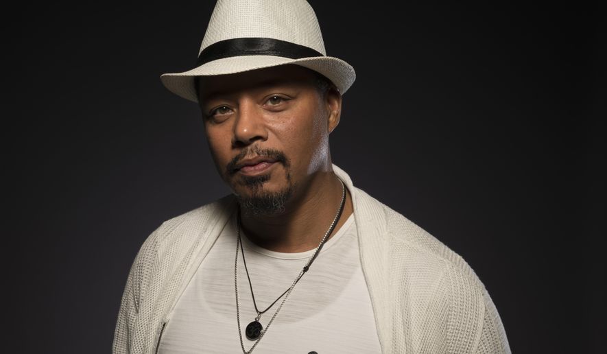 Terrence Howard, a cast member in the FOX series "Empire," poses for a portrait during the 2017 Television Critics Association Summer Press Tour at the Beverly Hilton on Tuesday, Aug. 8, 2017, in Beverly Hills, Calif. (Photo by Ron Eshel/Invision/AP)