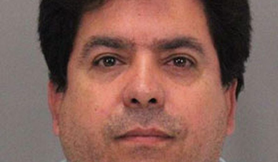 This undated photo provided by the San Jose Police Department shows Ezequiel Aaron Dureo-Carvajal. Police say Dureo-Carvajal who posed as a doctor was arrested on Friday, Aug. 4, 2017 on suspicion of sexually assaulting a woman during an unlicensed examination. (San Jose Police Department via AP)