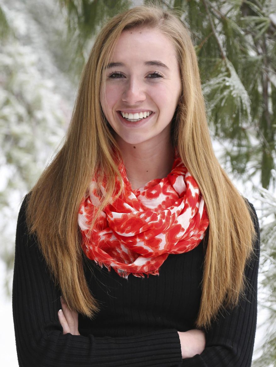This December 2013 photo provided by Monica Charette shows her late daughter, Cassidy Charette, who was killed in an October 2014 hayride crash in Mechanic Falls, Maine. The family has settled a lawsuit against the farm owner who operated the Halloween attraction, the family lawyer said Wednesday, Aug. 9, 2017. (Monica Charette via AP)